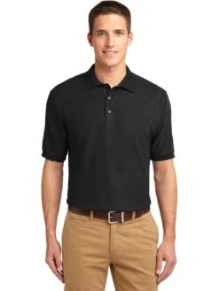 Port Authority Tall Silk Touch Polo Shirt -Thread Logic Store Port Authority Tall Silk Touch Polo Shirt 3