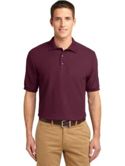 Port Authority Tall Silk Touch Polo Shirt -Thread Logic Store Port Authority Tall Silk Touch Polo Shirt 7