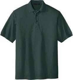 Port Authority Tall Silk Touch Polo Shirt -Thread Logic Store Port Authority Tall Silk Touch Polo Shirt Dark Green LT 13