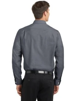 Port Authority Tall SuperPro Oxford Shirt -Thread Logic Store Port Authority Tall SuperPro Oxford Shirt 4