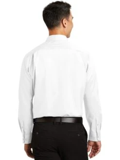 Port Authority Tall Superpro Twill Shirt -Thread Logic Store Port Authority Tall Superpro Twill Shirt 16