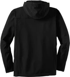 Port Authority Textured Hooded Soft Shell Jacket -Thread Logic Store Port Authority Textured Hooded Soft Shell Jacket 2
