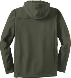 Port Authority Textured Hooded Soft Shell Jacket -Thread Logic Store Port Authority Textured Hooded Soft Shell Jacket 6
