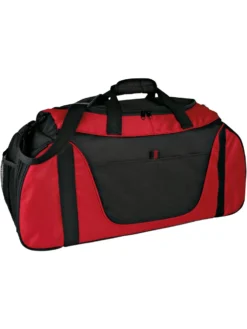 Port Authority Two Tone Medium Duffel Bag -Thread Logic Store Port Authority Two Tone Medium Duffel Bag RedBlack 3
