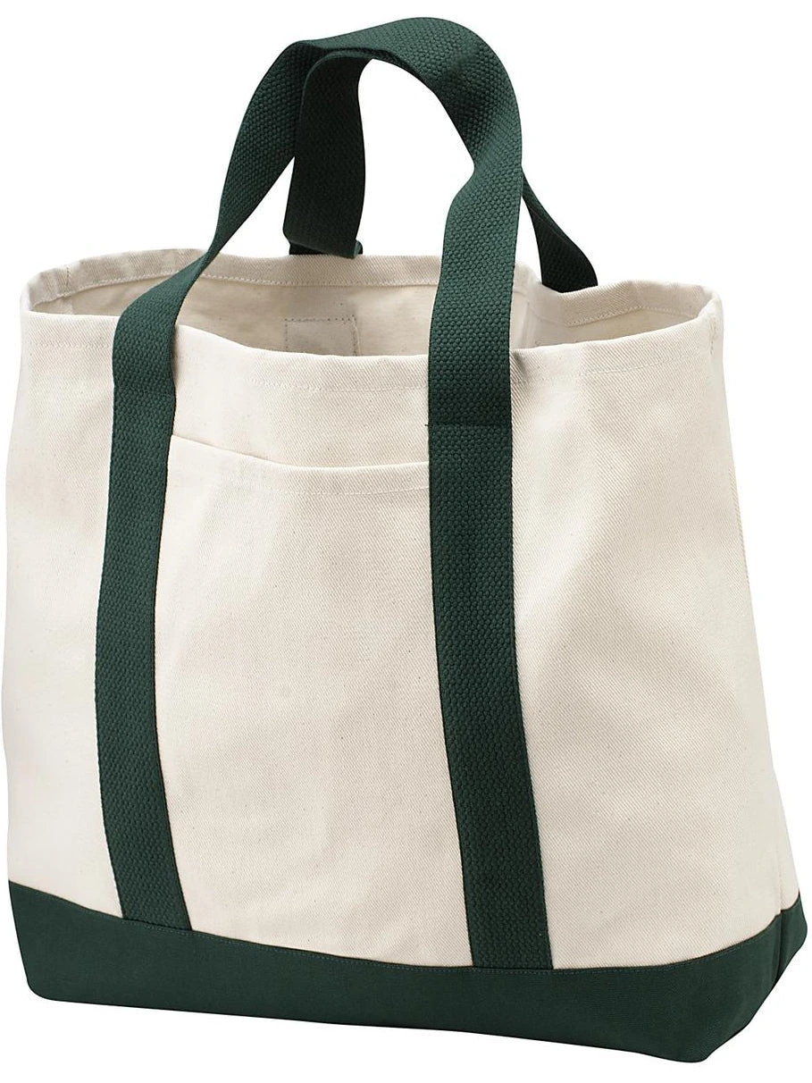 Port Authority Two Tone Shopping Tote 5 Port Authority Two Tone Shopping Tote - Image 5
