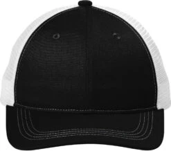 Port Authority Unstructured Snapback Trucker Cap 20 Port Authority Unstructured Snapback Trucker Cap -Thread Logic Store Port Authority Unstructured Snapback Trucker Cap BlackWhite OSFA 3