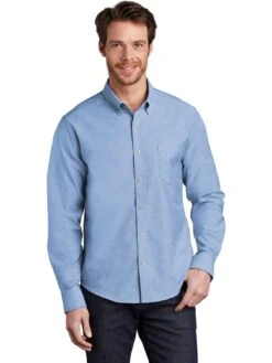 Port Authority Untucked Fit SuperPro Oxford Shirt 28 Port Authority Untucked Fit SuperPro Oxford Shirt -Thread Logic Store Port Authority Untucked Fit SuperPro Oxford Shirt 11