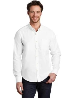 Port Authority Untucked Fit SuperPro Oxford Shirt 32 Port Authority Untucked Fit SuperPro Oxford Shirt -Thread Logic Store Port Authority Untucked Fit SuperPro Oxford Shirt 15
