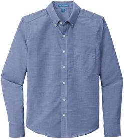 Port Authority Untucked Fit SuperPro Oxford Shirt 22 Port Authority Untucked Fit SuperPro Oxford Shirt -Thread Logic Store Port Authority Untucked Fit SuperPro Oxford Shirt Navy XS 5