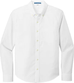 Port Authority Untucked Fit SuperPro Oxford Shirt 30 Port Authority Untucked Fit SuperPro Oxford Shirt -Thread Logic Store Port Authority Untucked Fit SuperPro Oxford Shirt White XS 13