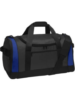 Port Authority Voyager Sports Duffel -Thread Logic Store Port Authority Voyager Sports Duffel Dark GreyTwilight Blue 4