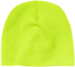 Port & Company Beanie Cap -Thread Logic Store Port Company Beanie Cap Neon Yellow OSFA 10
