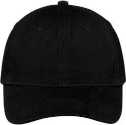 Port & Company Brushed Twill Low Profile Cap 24 Port & Company Brushed Twill Low Profile Cap -Thread Logic Store Port Company Brushed Twill Low Profile Cap Black OSFA 4