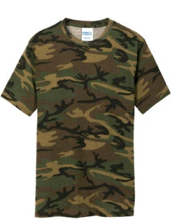 Port & Company Core Cotton Camo Tee -Thread Logic Store Port Company Core Cotton Camo Tee Military Camo S 5