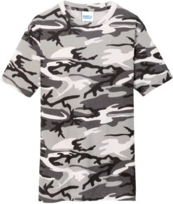 Port & Company Core Cotton Camo Tee -Thread Logic Store Port Company Core Cotton Camo Tee Winter Camo S 9