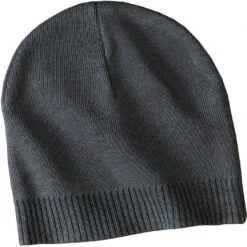 Port & Company Cotton Beanie -Thread Logic Store Port Company Cotton Beanie Graphite OSFA 2