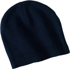 Port & Company Cotton Beanie -Thread Logic Store Port Company Cotton Beanie Navy OSFA 3