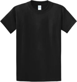 Port & Company Essential T-Shirt -Thread Logic Store Port Company Essential T Shirt Jet Black S 5