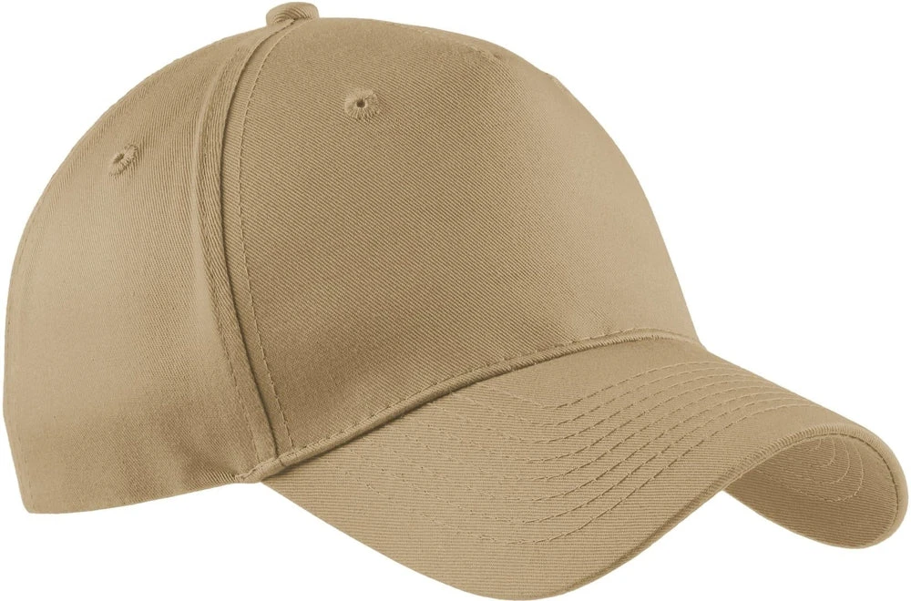Port & Company Five-Panel Twill Cap 10 Port & Company Five-Panel Twill Cap - Image 10