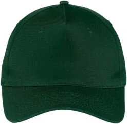 Port & Company Five-Panel Twill Cap 24 Port & Company Five-Panel Twill Cap -Thread Logic Store Port Company Five Panel Twill Cap Hunter OSFA 4