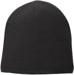 Port & Company Fleece-Lined Beanie Cap -Thread Logic Store Port Company Fleece Lined Beanie Cap Black OSFA 4