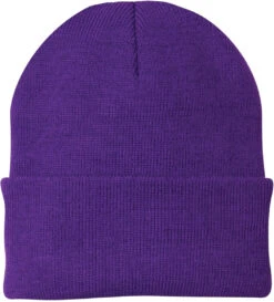 Port & Company Knit Cap -Thread Logic Store Port Company Knit Cap Athletic Purple 6