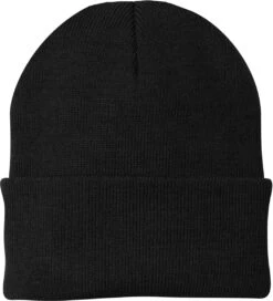 Port & Company Knit Cap -Thread Logic Store Port Company Knit Cap Black 9