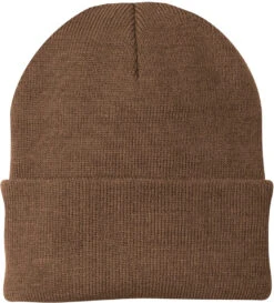 Port & Company Knit Cap -Thread Logic Store Port Company Knit Cap Brown 13