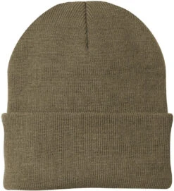 Port & Company Knit Cap -Thread Logic Store Port Company Knit Cap Coyote Brown 14
