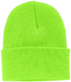 4-DAY EXPRESS - Port & Company Knit Cap -Thread Logic Store Port Company Knit Cap Neon Green 20 edec4b32 9e7b 45f3 a235 1929562bcef6