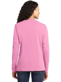 Port & Company Ladies Long Sleeve Cotton T-Shirt 37 Port & Company Ladies Long Sleeve Cotton T-Shirt -Thread Logic Store Port Company Ladies Long Sleeve Cotton T Shirt 16