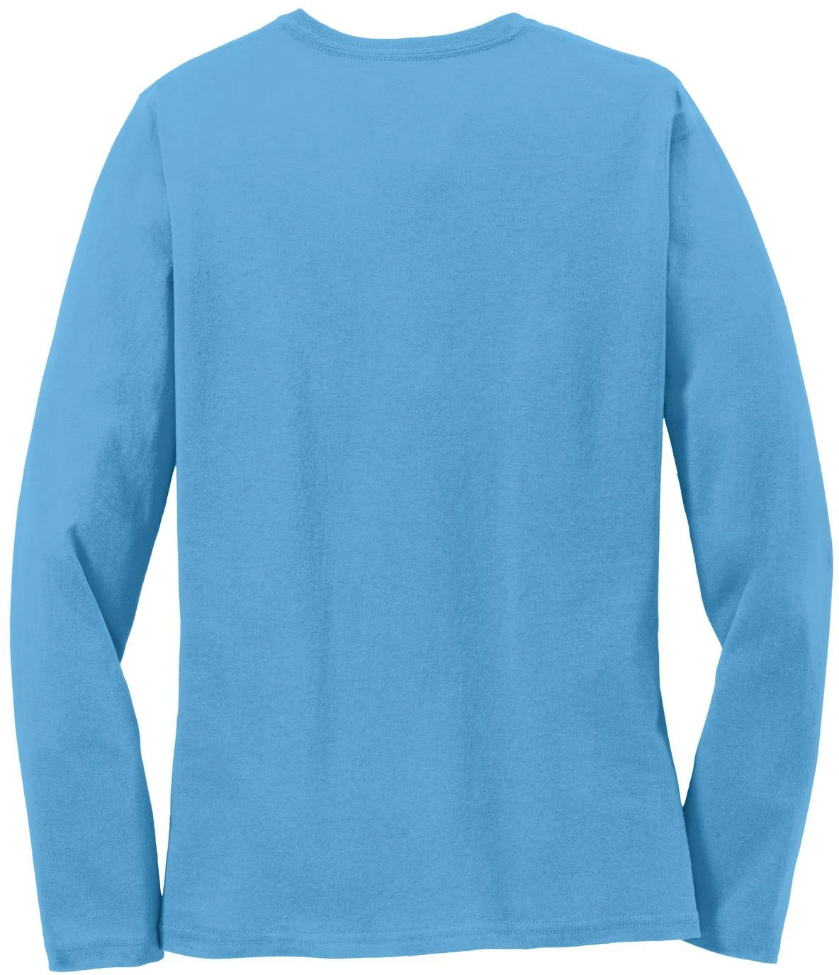 Port & Company Ladies Long Sleeve Cotton T-Shirt 4 Port & Company Ladies Long Sleeve Cotton T-Shirt - Image 4