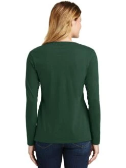 Port & Company Ladies Long Sleeve Fan Favorite V-Neck Tee 36 Port & Company Ladies Long Sleeve Fan Favorite V-Neck Tee -Thread Logic Store Port Company Ladies Long Sleeve Fan Favorite V Neck Tee 16