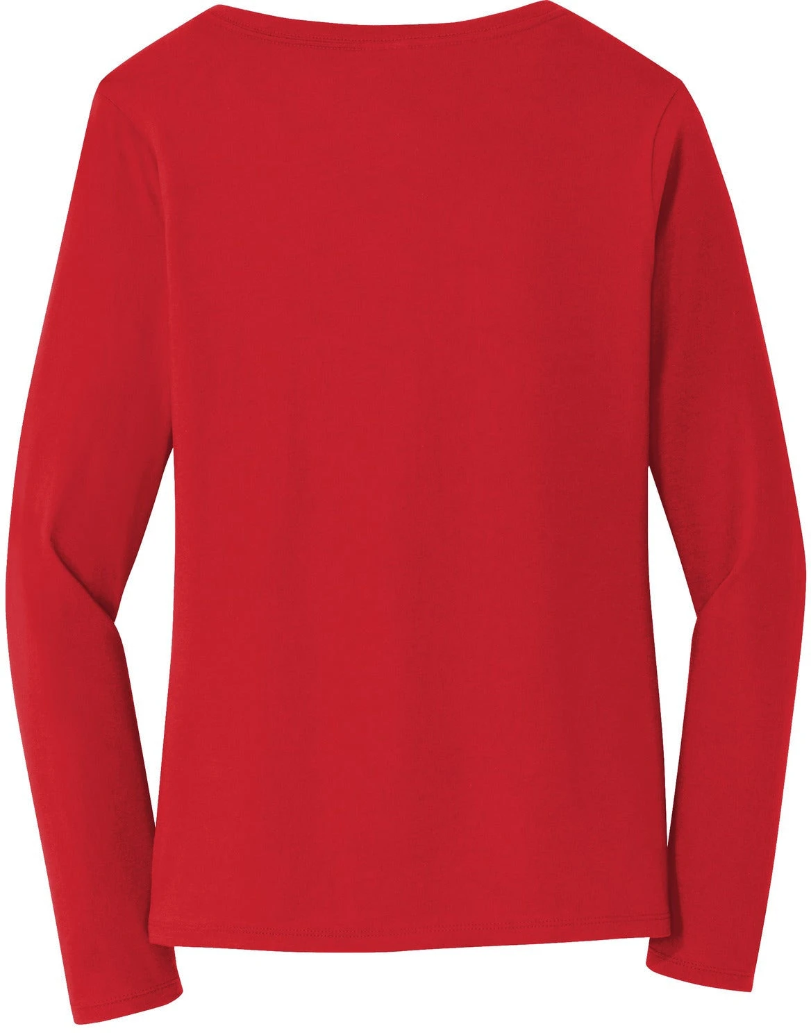 Port & Company Ladies Long Sleeve Fan Favorite V-Neck Tee 7 Port & Company Ladies Long Sleeve Fan Favorite V-Neck Tee - Image 7