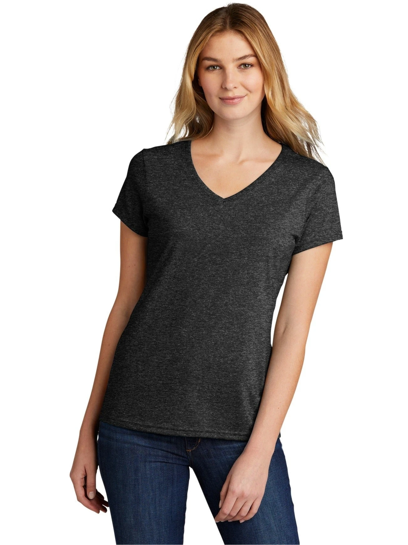 Port & Company Ladies Tri-Blend V-Neck Tee 9 Port & Company Ladies Tri-Blend V-Neck Tee - Image 9