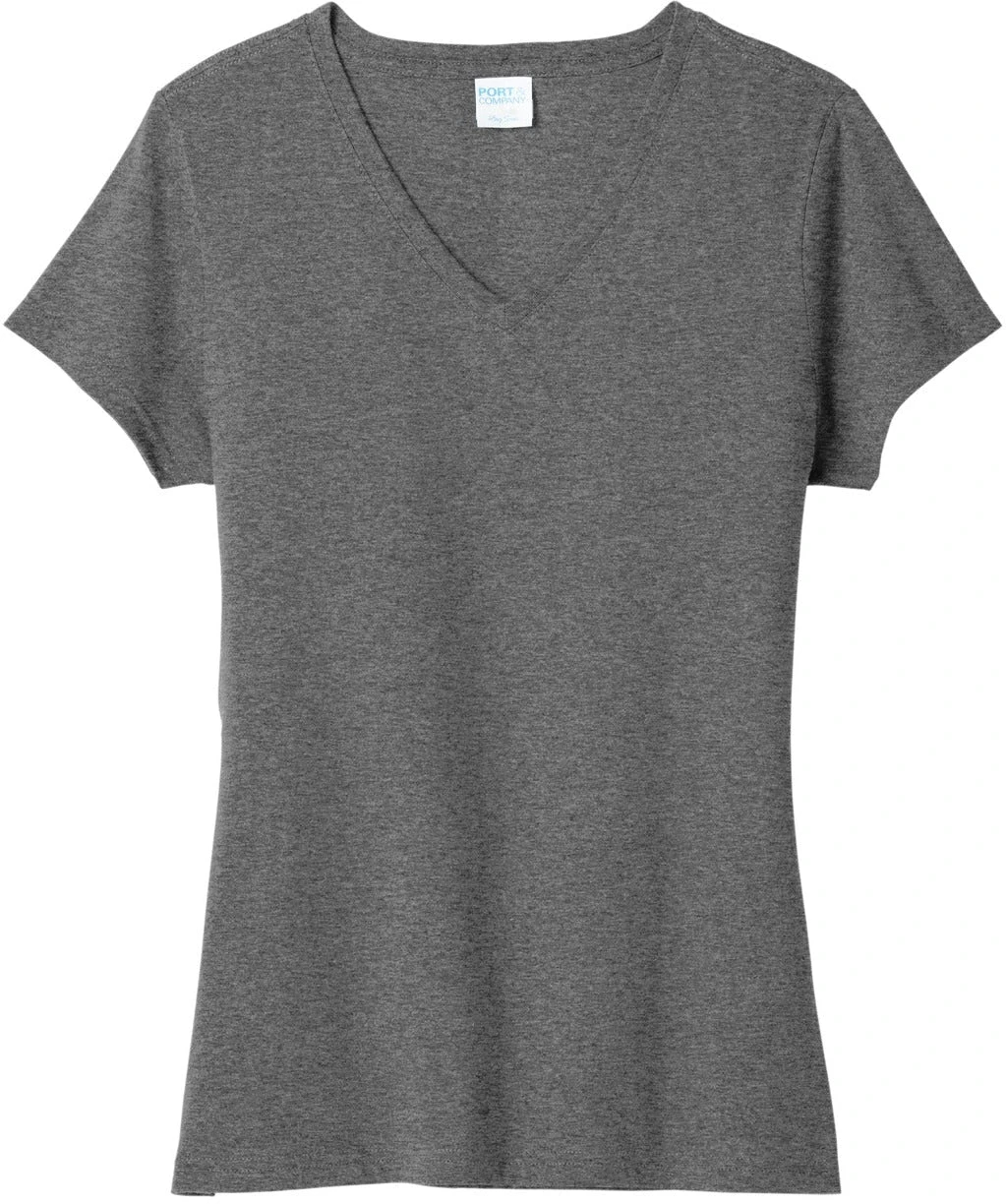 Port & Company Ladies Tri-Blend V-Neck Tee 15 Port & Company Ladies Tri-Blend V-Neck Tee - Image 15