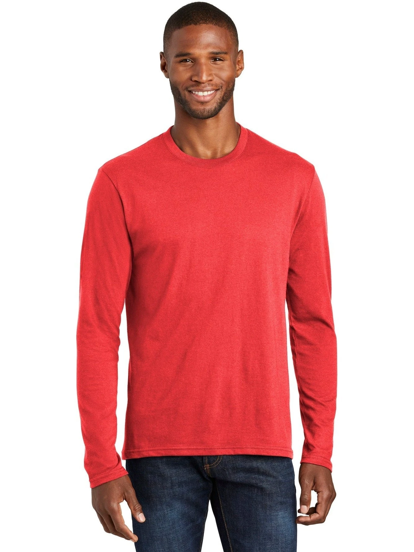 Port & Company Long Sleeve Fan Favorite Blend Tee 8 Port & Company Long Sleeve Fan Favorite Blend Tee - Image 8