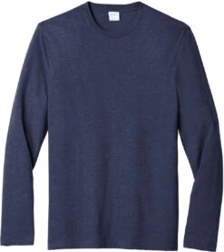 Port & Company Long Sleeve Fan Favorite Blend Tee 37 Port & Company Long Sleeve Fan Favorite Blend Tee -Thread Logic Store Port Company Long Sleeve Fan Favorite Blend Tee Team Navy Heather S 17
