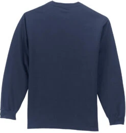 Port & Company Long Sleeve T-Shirt With Pocket -Thread Logic Store Port Company Long Sleeve T Shirt with Pocket 14