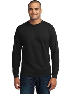Port & Company Tall Long Sleeve Core Blend Tee -Thread Logic Store Port Company Tall Long Sleeve Core Blend Tee 11