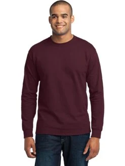 Port & Company Tall Long Sleeve Core Blend Tee -Thread Logic Store Port Company Tall Long Sleeve Core Blend Tee 7