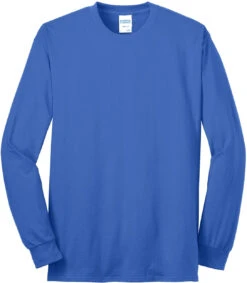 Port & Company Tall Long Sleeve Core Blend Tee -Thread Logic Store Port Company Tall Long Sleeve Core Blend Tee Royal LT 21