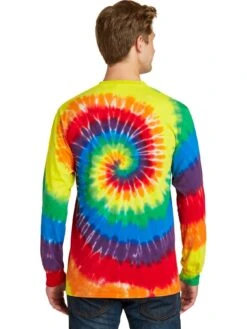 Port & Company Tie-Dye Long Sleeve Tee -Thread Logic Store Port Company Tie Dye Long Sleeve Tee 16