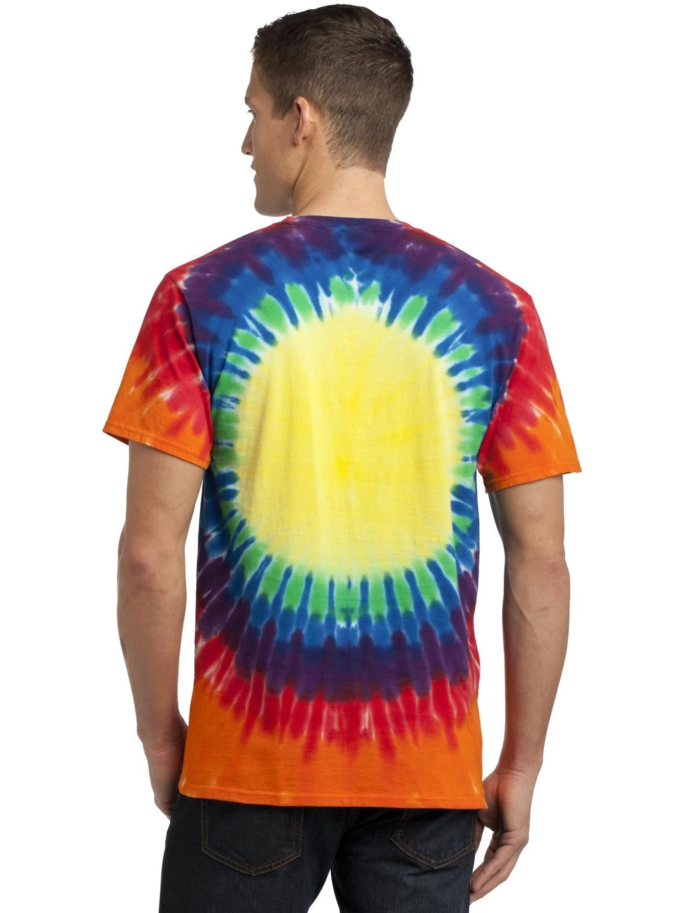 Port & Company Window Tie-Dye Tee 5 Port & Company Window Tie-Dye Tee - Image 5