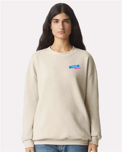 American Apparel ReFlex Fleece Crewneck Sweatshirt 1 American Apparel ReFlex Fleece Crewneck Sweatshirt