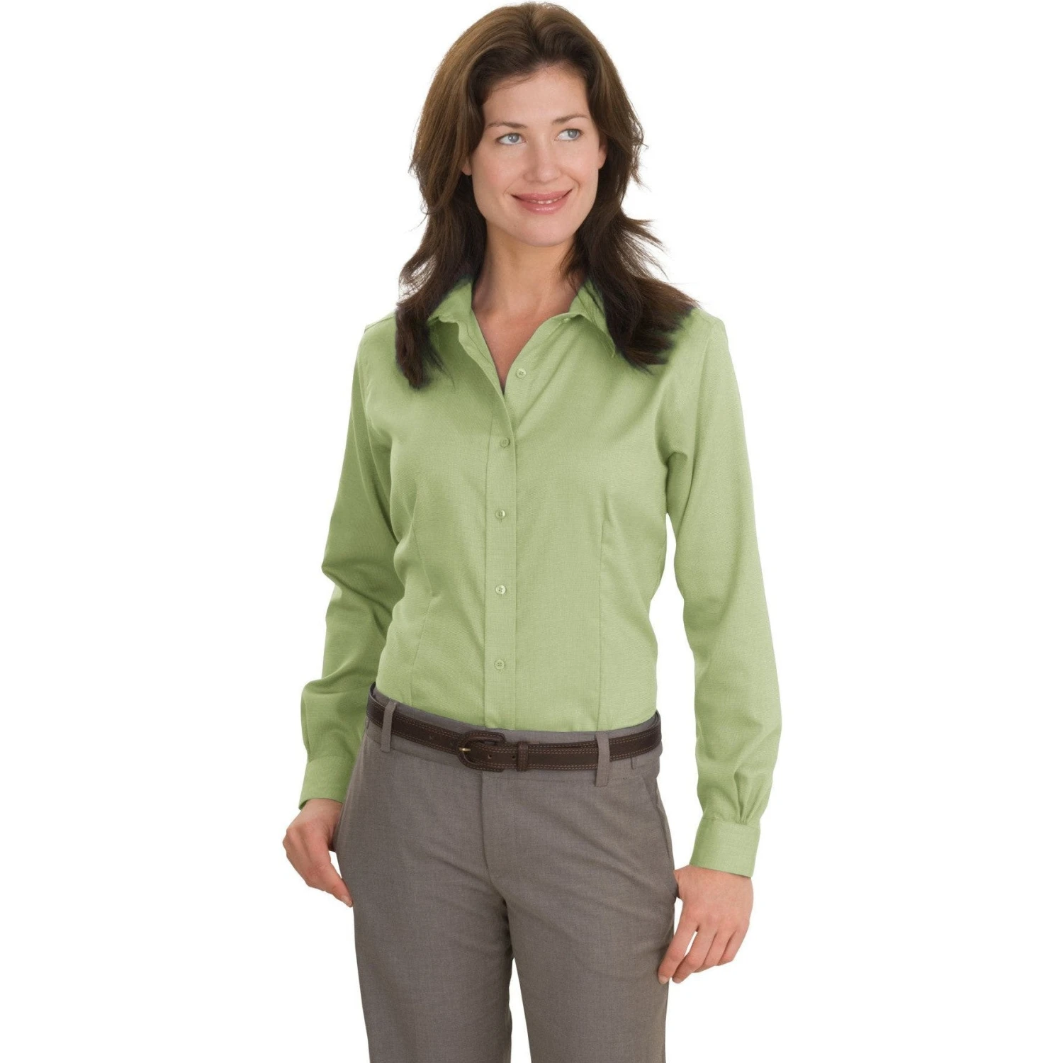 CLOSEOUT - Red House Ladies Nailhead Non-Iron Shirt 1 CLOSEOUT - Red House Ladies Nailhead Non-Iron Shirt