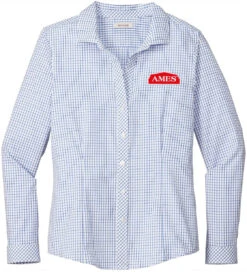 Red House Ladies Open Ground Check Non-Iron Shirt