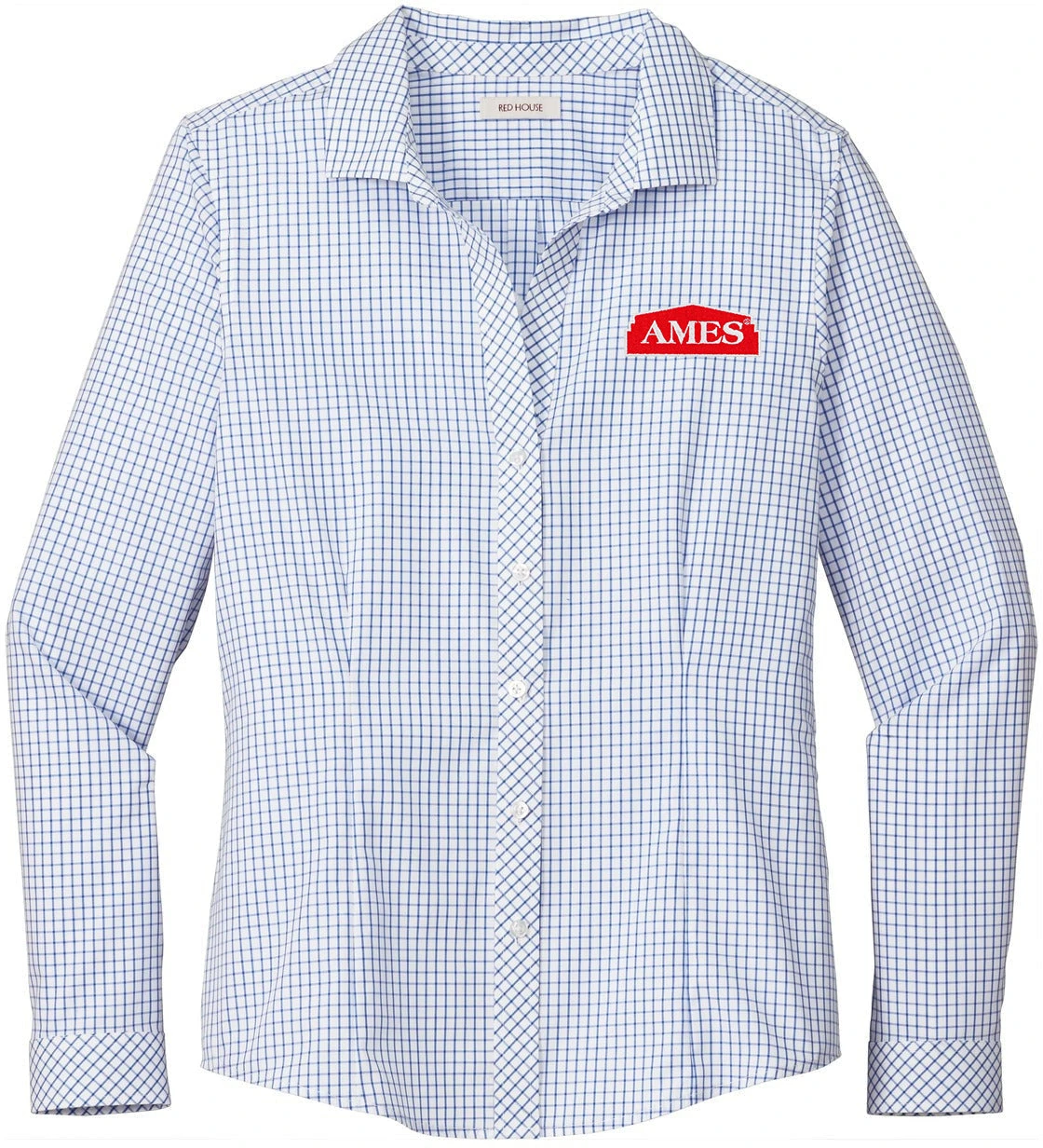 Red House Ladies Open Ground Check Non-Iron Shirt 1 Red House Ladies Open Ground Check Non-Iron Shirt