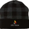 Cap America Plaid Knit With Cuff