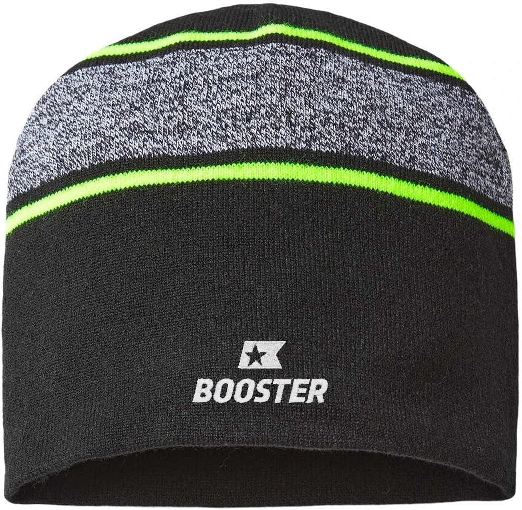 Cap America USA-Made Variegated Striped Beanie 1 Cap America USA-Made Variegated Striped Beanie